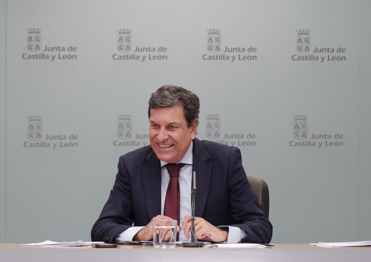 Rueda de prensa posterior al Consejo de Gobierno. / Rubén Cacho