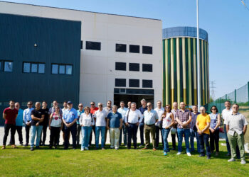 Ingenieros de Somacyl visitan la central de calor de Valladolid Oeste.