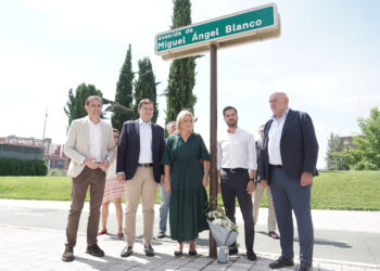 Acto de homenaje a Miguel Ángel Blanco. / Rubén Cacho