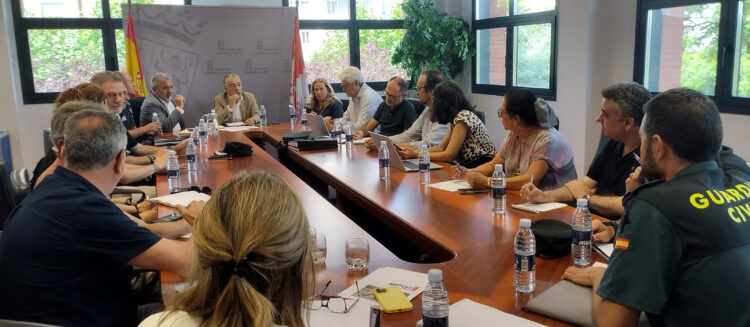 Declarado el nivel 2 de alerta tras una fuga de sosa caústica de un camión en Villalonquéjar, Burgos 1 Reunión del Cecopi por el vertido de 370 litros de sosa cáustica en el polígono de Villalonquéjar.