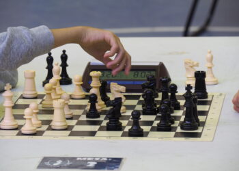 Foto de archivo. Torneo de ajedrez / KAMARERO