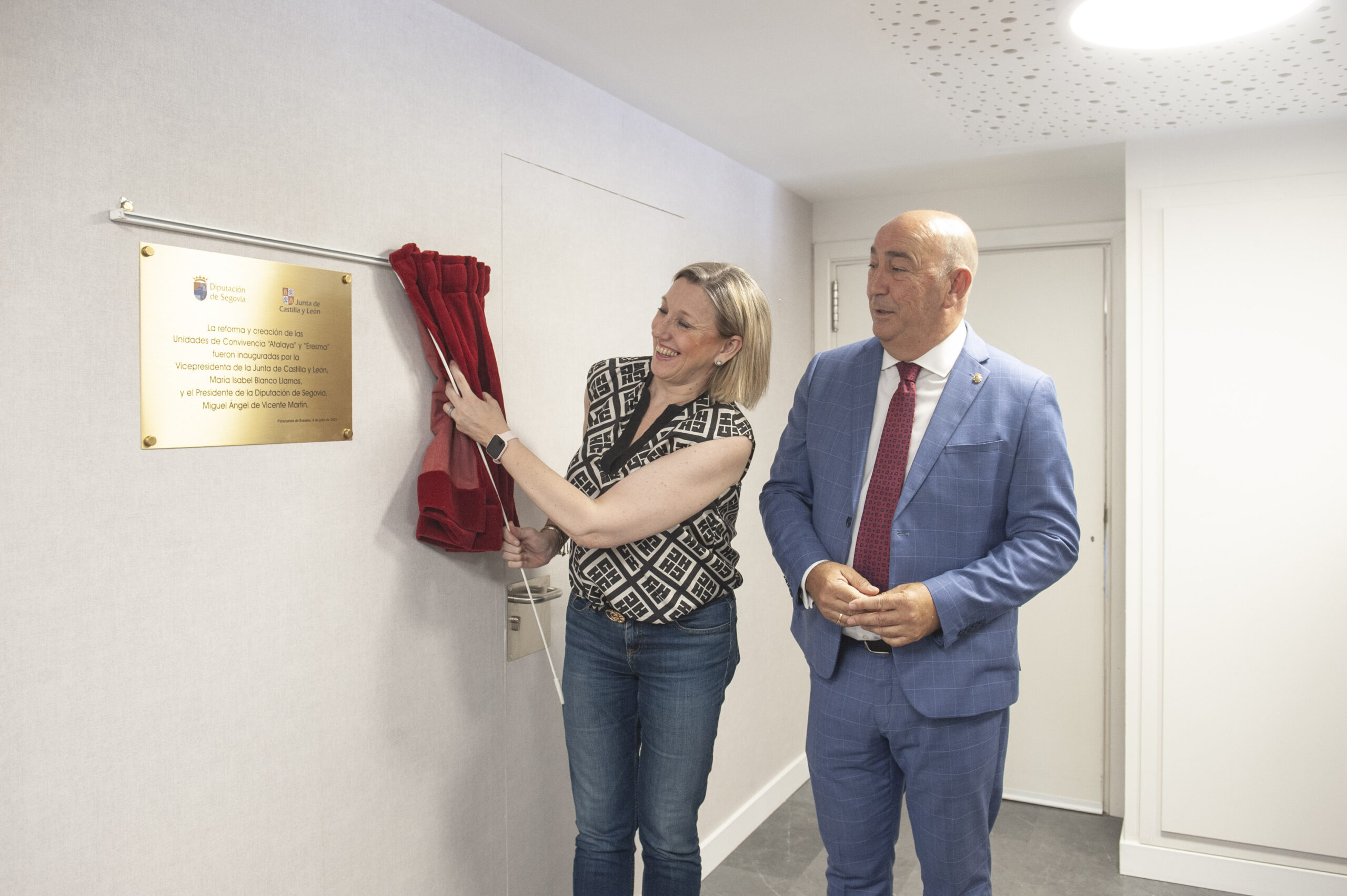 Familia y Diputación activan el plan de unidades de convivencia con nuevos recintos en Palazuelos 2 Inauguración de las Unidades de Convivencia Atalaya y Eresma del CSS La Fuencisla / JCYL