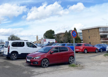 Aparcamiento donde se proyecta parte del PRAT de Las Lastras. / A.M.