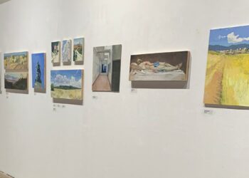 Exposición de cuadros./E.A.