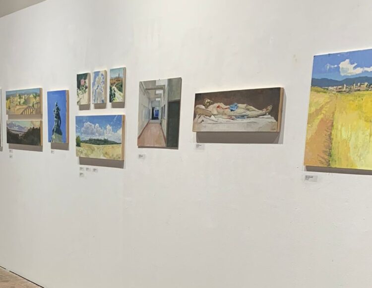 El Ayuntamiento de Segovia abre el proceso de propuestas para gestionar el taller municipal de pintura 1 Exposición de cuadros./E.A.