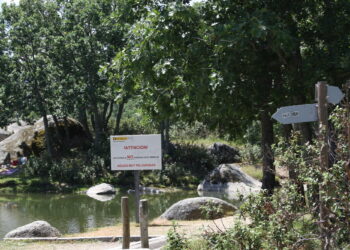 Campaña informativa sobre el peligro del baño en el embalse del Pontón Alto / JCYL