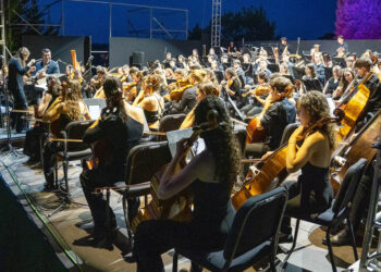 Concierto de la Oscyl Joven en el Jardín de los Zuloaga, dentro del MUSEG. / Héctor Criado-26