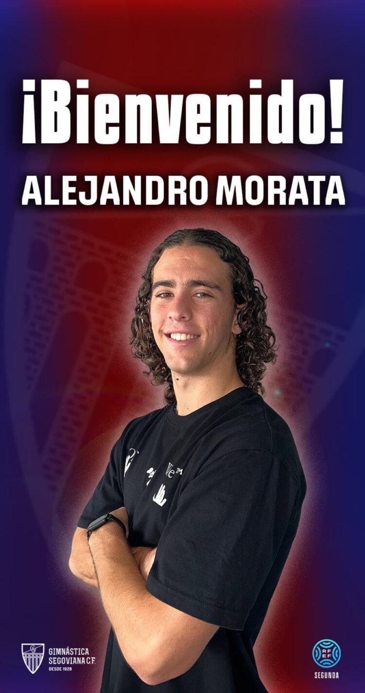 Alejandro Morata, fichado, a la vez que se va Hugo Marcos 1 El nuevo jugador de la Segoviana, Alejandro Morata.