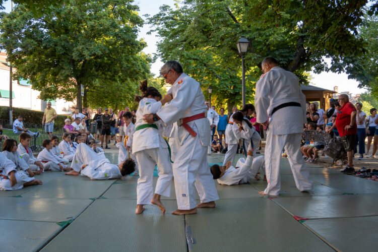 Exhibición de Judo San Lorenzo - Héctor Criado