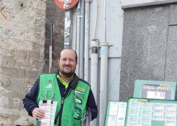 Félix del Caz, vendedor de la ONCE / ONCE