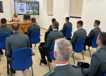 Un total de 14 nuevos guardias civiles se incorporaron como alumnos en prácticas a la Comandancia de Segovia / SUBDELEGACIÓN DEL GOBIERNO EN SEGOVIA