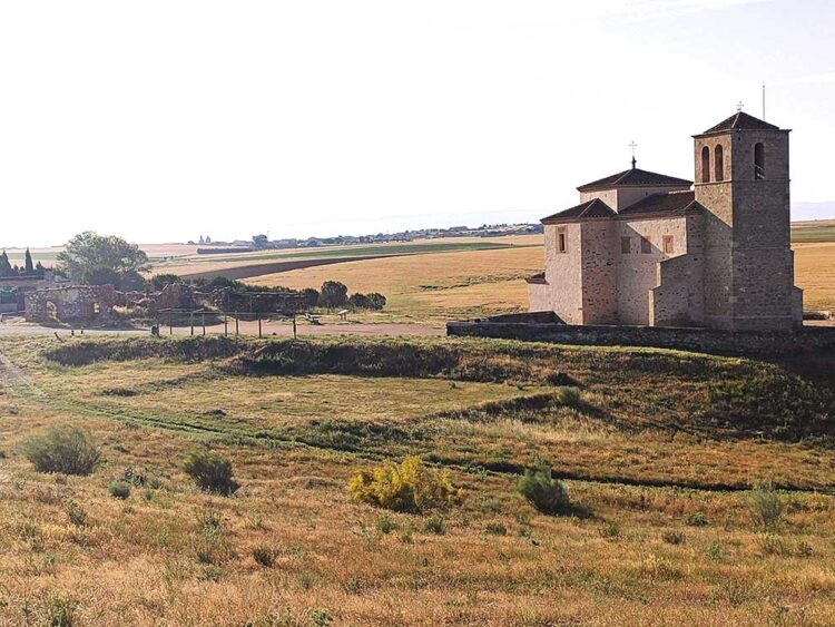 La Iglesia de Nuestra Señora de la Asunción en Fuentes de Carbonero.
