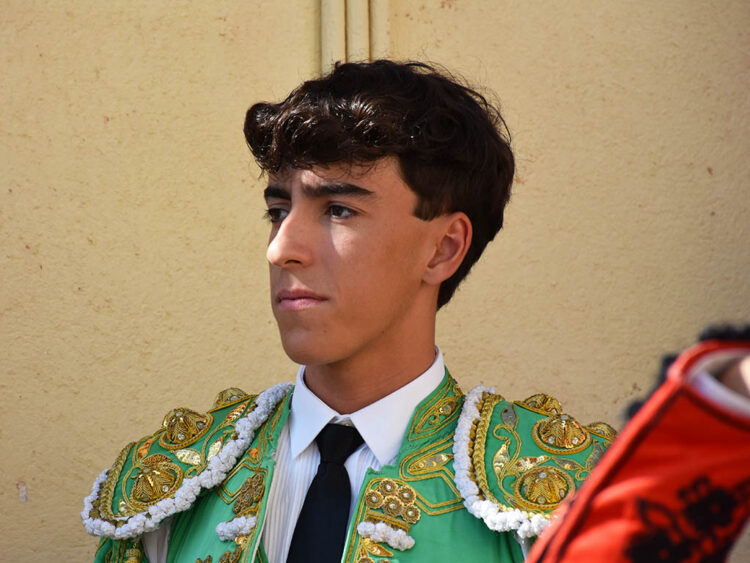 Jesús Manso, de la Escuela Taurina Provincial de Segovia. / A.M.