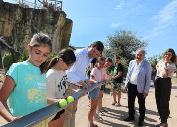 El presidente de la Junta, Alfonso Fernández Mañueco, presenta el Bono Infantil, entre otras medidas en materia de conciliación familiar en Castilla y León. / ICAL - BRÁGIMO