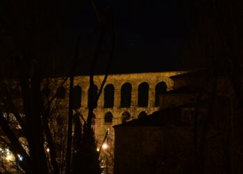 Noche en Segovia./E.A.