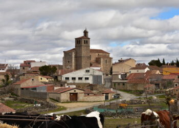 Foto de archivo. Vista de la localidad de Otero de Herreros / E.A.