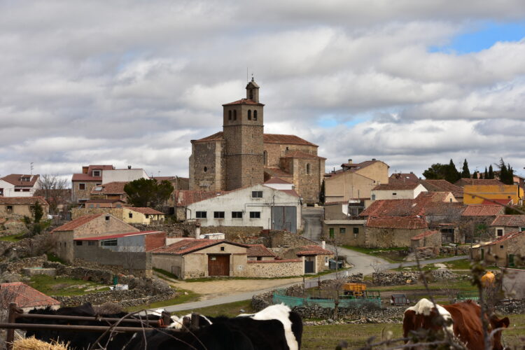 Foto de archivo. Vista de la localidad de Otero de Herreros / E.A.