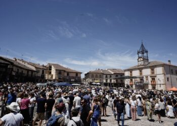 Plaza Mayor de Riaza. / SERGIO ALBERT