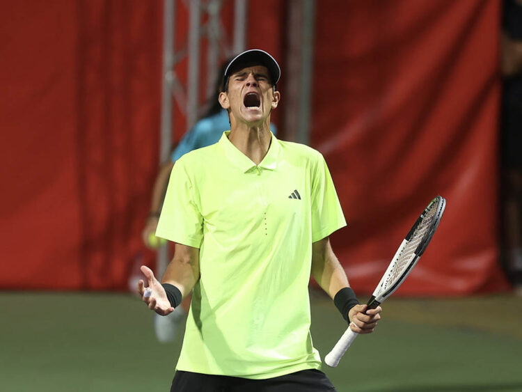 Victoria épica de Rafael Jódar para pasar a cuartos de final del Open de El Espinar 1 El tenista Rafael Jódar. / ALBERTO SIMÓN - OPEN EL ESPINAR