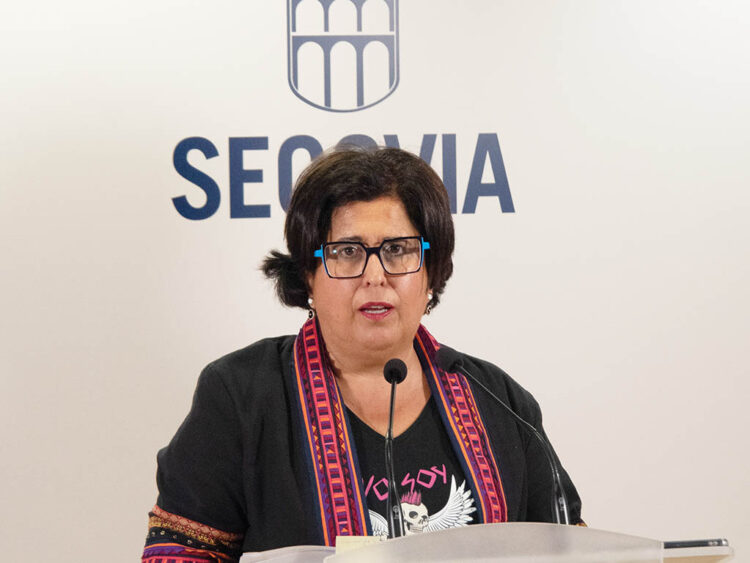 Rosalía Serrano omite su vinculación en sociedades del sector inmobiliario 1 La primera teniente de alcalde en el Ayuntamiento de Segovia, Rosalía Serrano. / KRISTOMIRA