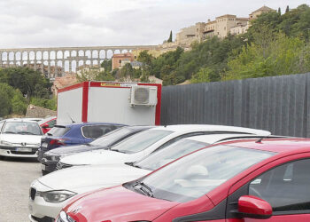 Zona próxima a la calle Jerónimo Aliaga, en San Lorenzo. / KAMARERO