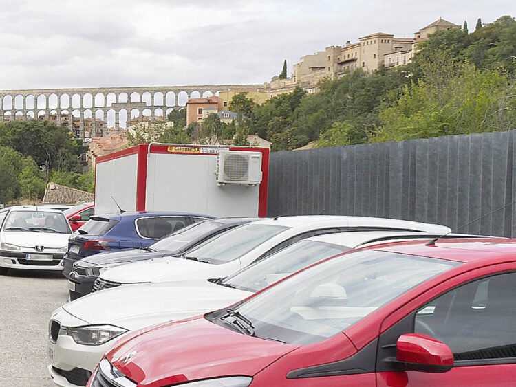 Zona próxima a la calle Jerónimo Aliaga, en San Lorenzo. / KAMARERO