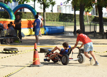 Actividades infantiles de la Semana Cultural de San Lorenzo, en una pasada edición. / EL ADELANTADO