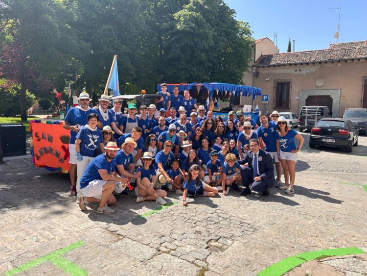 Éxito de la ‘Tajada de San Andrés’ durante las fiestas 1 Miembros de la Asociación. /AA.VV SAN ANDRÉS