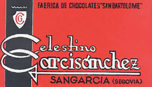 Tableta de chocolate de Celestino Garcisánchez.