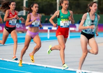 Idaira Prieto durante el Nacional celebrado en Menorca este año./SPORT MEDIA