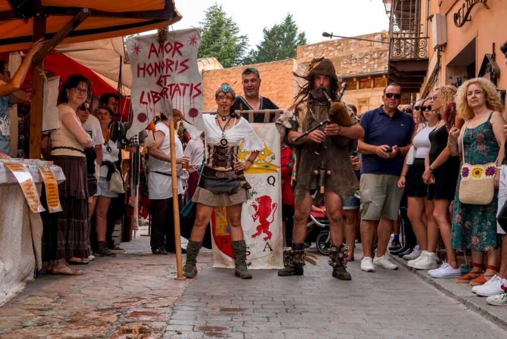 Ayllón viaja en el tiempo a la Edad Media entre música, danza y gastronomía 2 Edición anterior del evento / E.A.