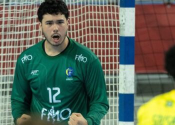 Asaph Ching durante un encuentro de la pasada temporada con el ABC Braga portugués./BM. NAVA