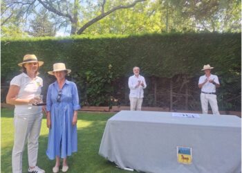 Entrega de premios de la segunda edición del torneo de croquet 'El Adelantado'./CC EL TIRO