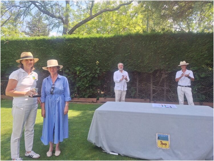 Entrega de premios de la segunda edición del torneo de croquet 'El Adelantado'./CC EL TIRO