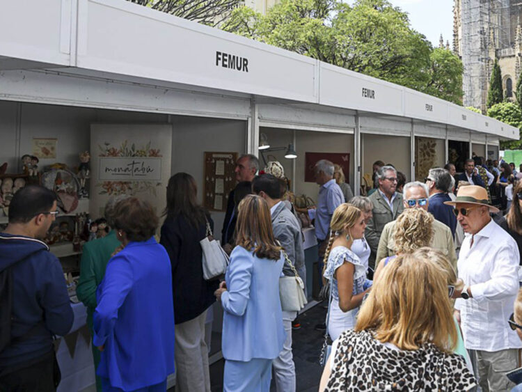 La Feria de la Mujer Rural se celebrará en la plaza Mayor de Segovia del 12 al 14 de septiembre 1 Feria Internacional de la Mujer Rural, en Segovia. / FEMUR
