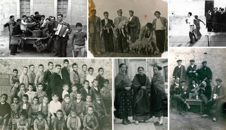 Las huellas de los pobladores del territorio en un tiempo distinto 1 Imágenes del proyecto Rememora 2013 de Carlos Díez Escribano, Archybox, realizado con la Diputación de Segovia y El Adelantado. Las imágenes pertenecen a los vecinos de Prádena Julián Matesanz, Consuelo Isabel Hontoria, Rosario Benito e Isabel Suárez, que cedieron los derechos para su conservación y reproducción.