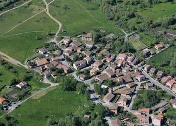 Vista aérea de La Salceda/SEGOVIA SUR