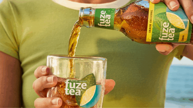 Fuze Tea: nueva bebida, sabor de siempre 1 Bebida de té fría.