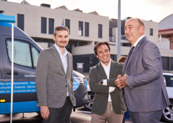 Unidad móvil optométrica de Recoletas Salud y la Diputación / DIPUTACIÓN