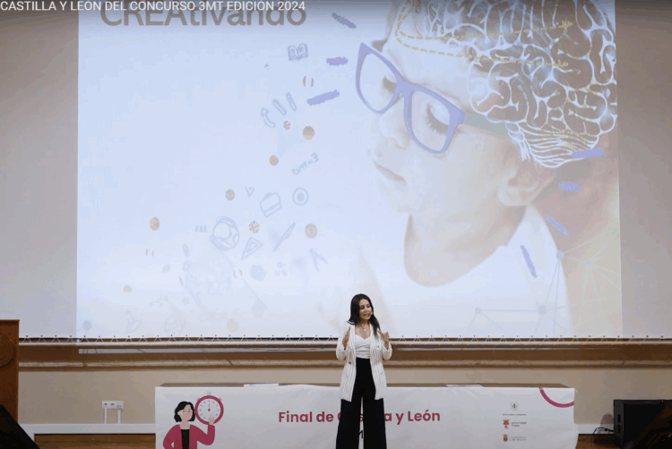 La cuellarana Rocío García Pascual gana el primer premio del Concurso de Divulgación Científica de la Universidad de Burgos (UBU).