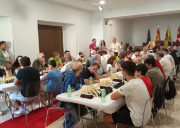 Participantes en la sexta cita del Circuito Provincial de Ajedrez / DIPUTACIÓN