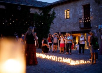 Noche de las Velas de Pedraza./ICAL