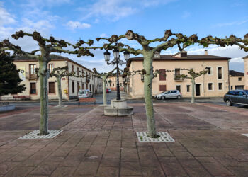 Foto de archivo de una plaza de Boceguillas.