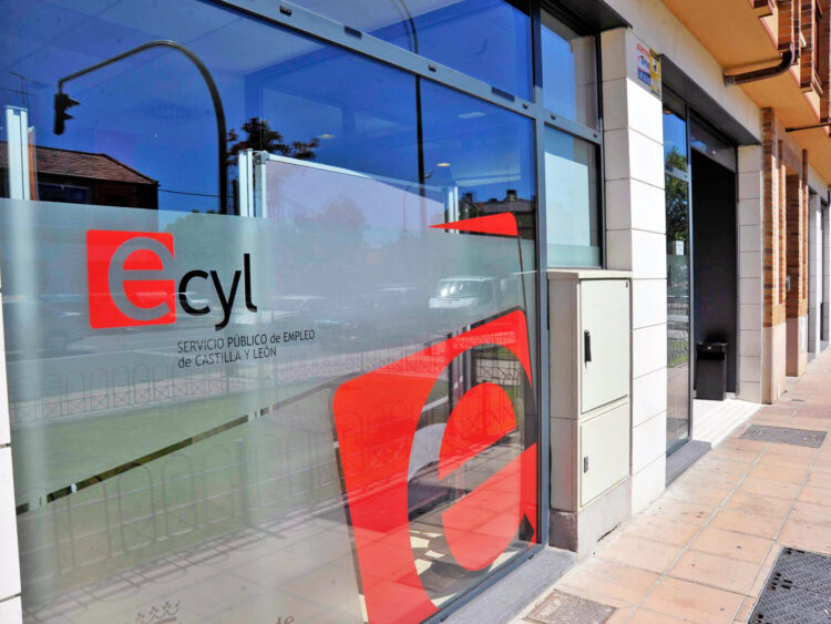 Oficina del Servicio Público de Empleo de Castilla y León./ E.A.