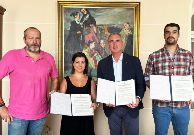 Convenio con la Asociación de Vecinos del barrio de San Andrés. / AYUNTAMIENTO