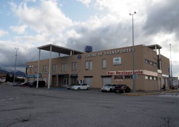 Facha del Centro de Transportes de Segovia./ E.A.