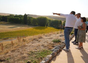 Visita de Miguel Ángel de Vicente a Alconada de Maderuelo.