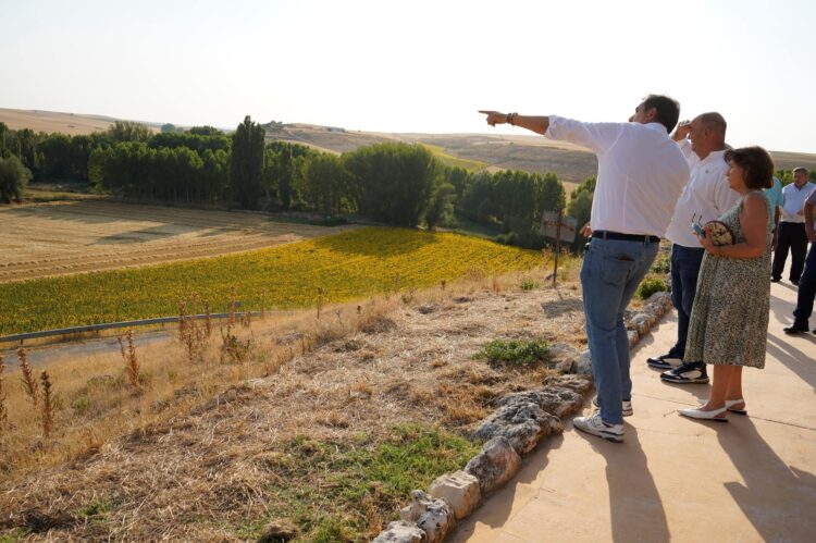 Visita de Miguel Ángel de Vicente a Alconada de Maderuelo.