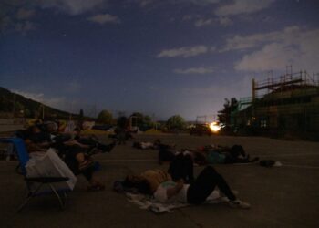 Observación de las Perseidas en El Espinar.