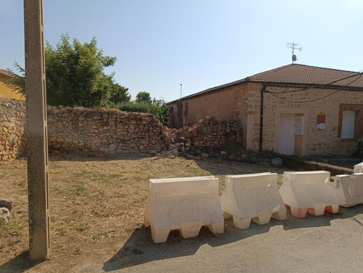 El solar de Encinas subastado que ha desatado la polémica.